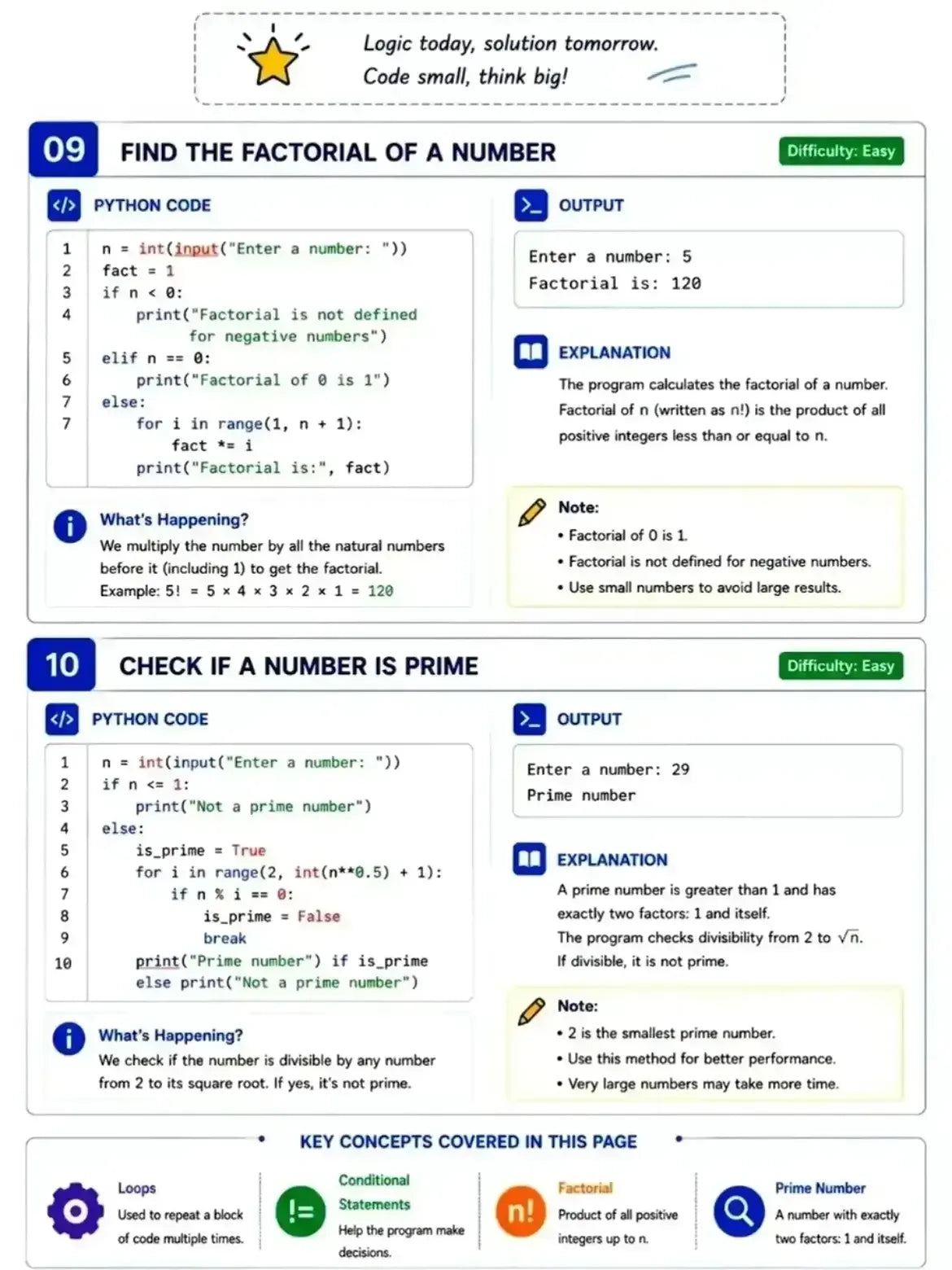 PYTHON 100 PROGRAMS